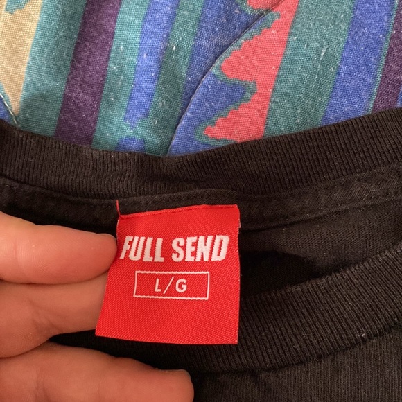 OG FULL SEND T-SHIRT: Size Large - Picture 2 of 4